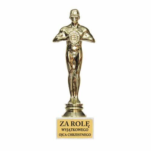 Statuetka "Za rolę wyjątkowego Ojca Chrzestnego"