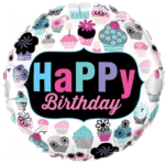 Balon bez helu: Happy birthday, babeczki, 18″ – Dekoracje imprezowe – Szalony.pl Balon bez helu: Happy birthday, babeczki, 18″ – Dekoracje imprezowe – Szalony.pl