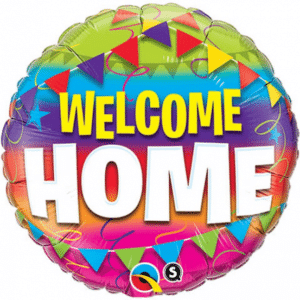 Balon z helem: Welcome HOME, girlanda, 18″ Szalony.pl