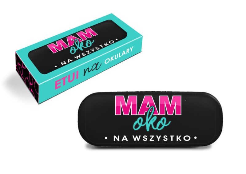 Etui na okulary "Mam oko na wszystko "