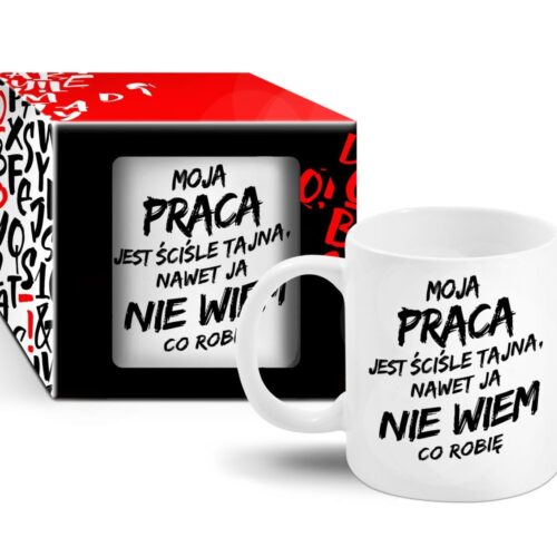 Kubek - Ściśle tajna praca, 300ml