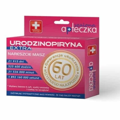 Szalona apteczka - Urodzinopiryna, 18 lat, nieb.
