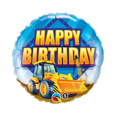 Balon bez helu: Koparka, Happy Birthday, 18″ Balony bez helu Szalony.pl - Sklep imprezowy
