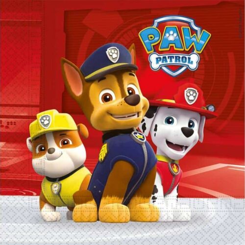 Serwetki - PAW PATROL, 33 cm, 20 szt.