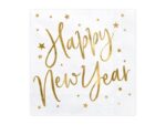 Serwetki - Happy New Year, 33cm, 20 szt
