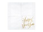 Serwetki - Happy New Year, 33cm, 20 szt