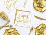 Serwetki - Happy New Year, 33cm, 20 szt