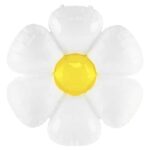 Balon z helem: Kwiat, stokrotka, 75x71cm Balon z helem: Kwiat, stokrotka, 75x71cm