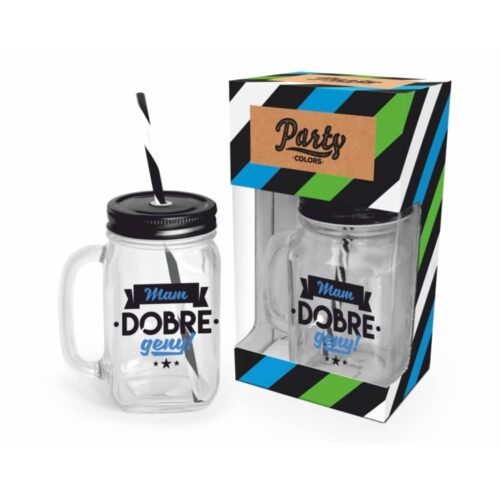 Słoik z rurką - Mam dobre geny