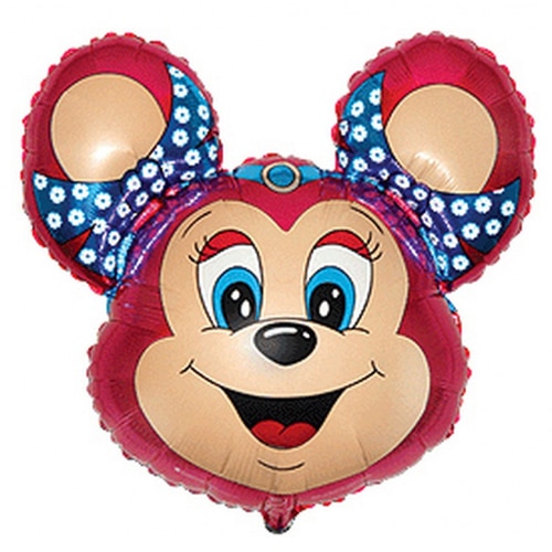 Balon bez helu: Mickey, niebieska kokarda, 24″ Balony bez helu Sprawdź naszą ofertę. Sklep imprezowy Szalony.pl. 4