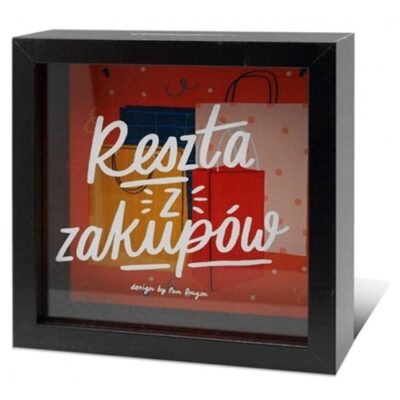 Skarbonka z szybką – Reszta z zakupów Prezent dla dziecka Szalony.pl - Sklep imprezowy