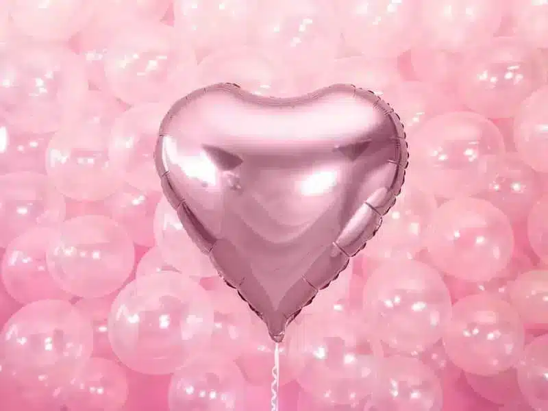 Balon bez helu: Serce, 61 cm, jasno-różowy Balon Serce Sprawdź naszą ofertę. Sklep imprezowy Szalony.pl. 4
