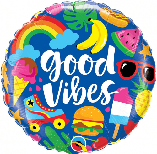 Balon bez helu: Good Vibes, 18"