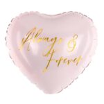 Balon z helem: Serce, różowe, Always&Forever – Balony z helem (Trójmiasto) – Szalony.pl
