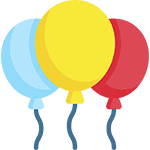 Balon z helem: Jelonek, 80×105 cm Balony z helem Sprawdź naszą ofertę. Sklep imprezowy Szalony.pl. 3