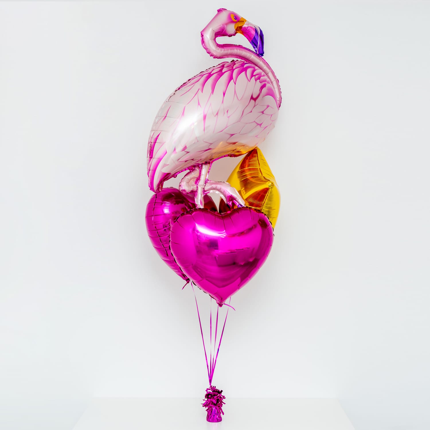 Bukiet balonowy: Little Flamingo, napełniony helem Balony dla Dziecka Szalony.pl - Sklep imprezowy