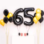 Zestaw balonów z helem: Let's Party (dowolne cyfry). Szalony.pl - Sklep imprezowy.