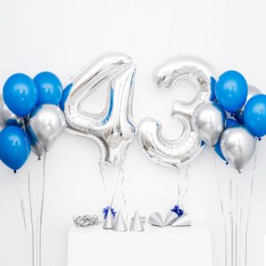 Bukiet balonowy: Blue Accent, napełniony helem Balony na 16 urodziny Sprawdź naszą ofertę. Sklep imprezowy Szalony.pl.