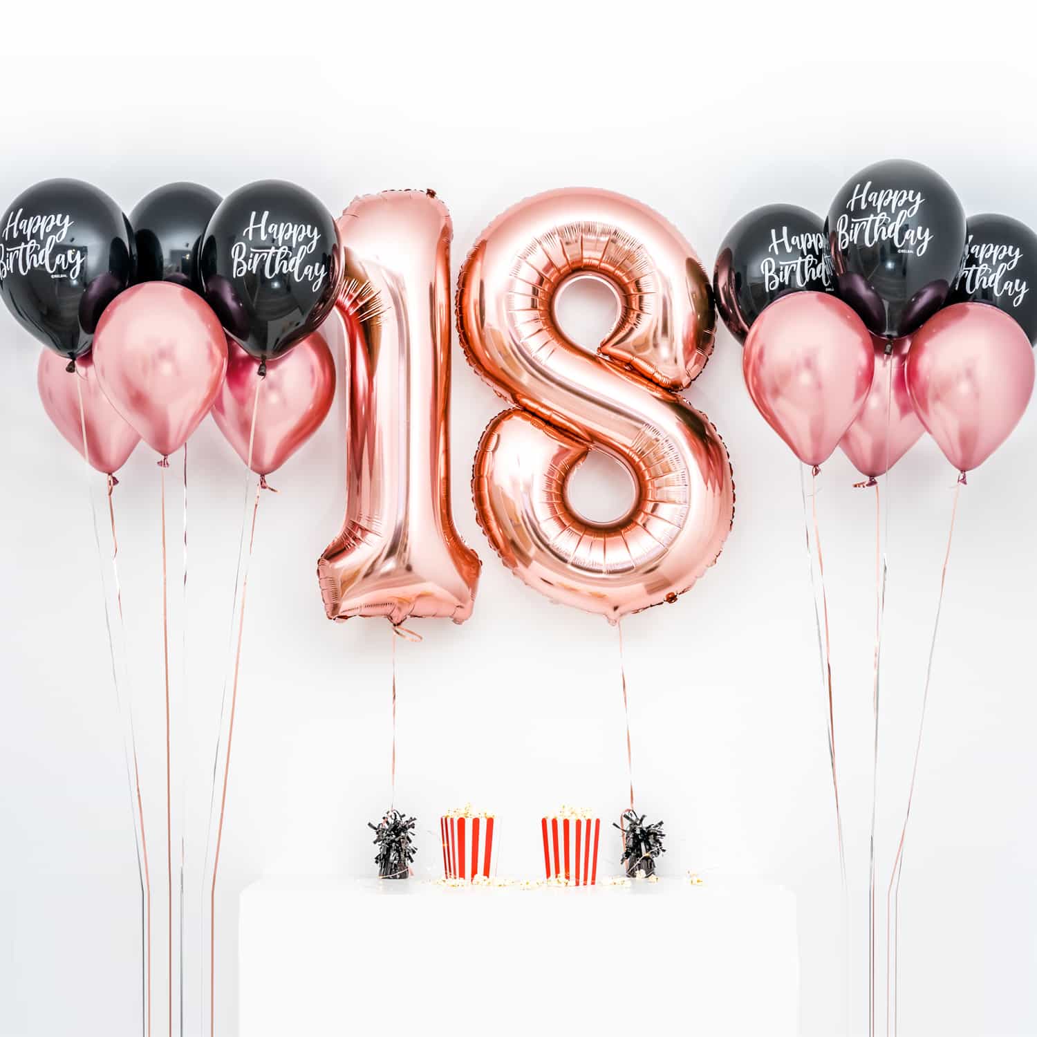 Bukiet balonowy: Birthday Queen, napełniony helem Balony na 16 urodziny Szalony.pl - Sklep imprezowy 6