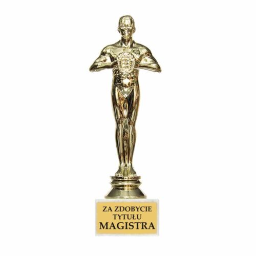 Statuetka - "Za zdobycie Tytułu Magistra"