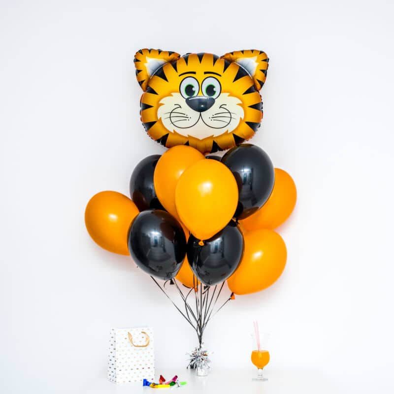 Bukiet balonowy: BIG TIGER, napełniony helem Szalony.pl 4