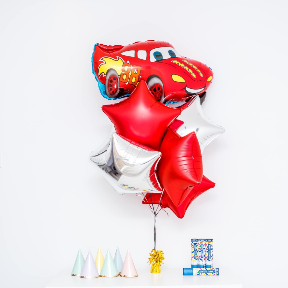 Bukiet balonowy: ZYGZAK, napełniony helem Balony dla Dziecka Sprawdź naszą ofertę. Sklep imprezowy Szalony.pl. 2