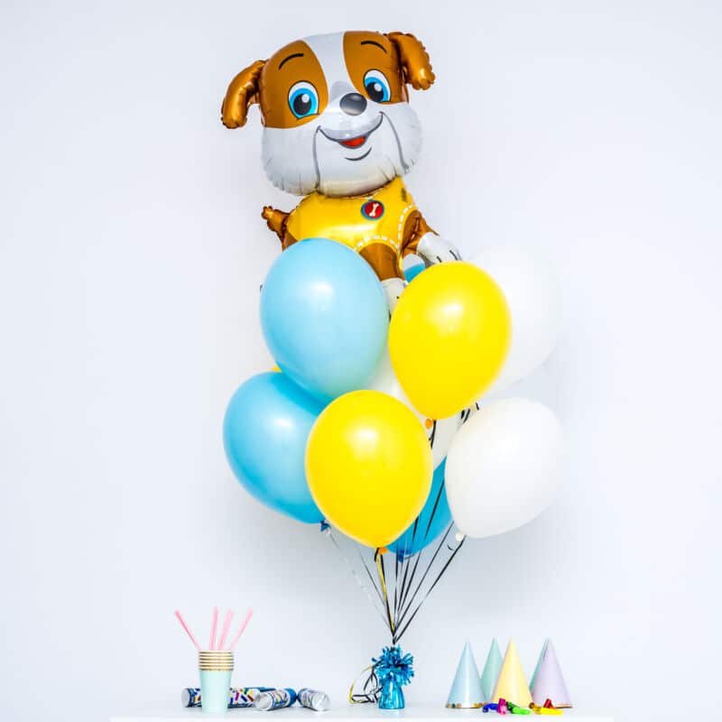 Bukiet balonowy: HAPPY DOG, napełniony helem Szalony.pl 4