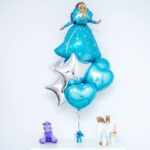 Bukiet balonowy: BLUE ELSA, napełniony helem – Balony z helem (Trójmiasto) – Szalony.pl
