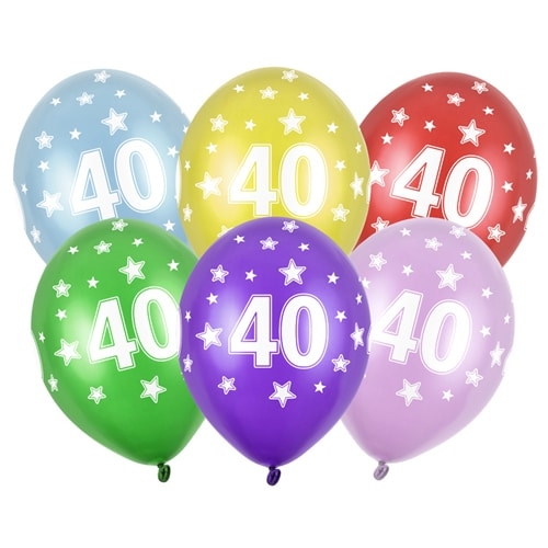 Balon bez helu: 40th Birthday, Metallic Mix Balony bez helu Sprawdź naszą ofertę. Sklep imprezowy Szalony.pl.