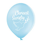 Balon z helem: Chrzest, niebieski, 30 cm – Balony z helem (Trójmiasto) – Szalony.pl