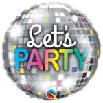 Balon bez helu: Let’s Party, 18″ – Balony bez helu – Szalony.pl