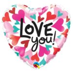 Balon bez helu: Love You, 18″ – Balony bez helu – Szalony.pl
