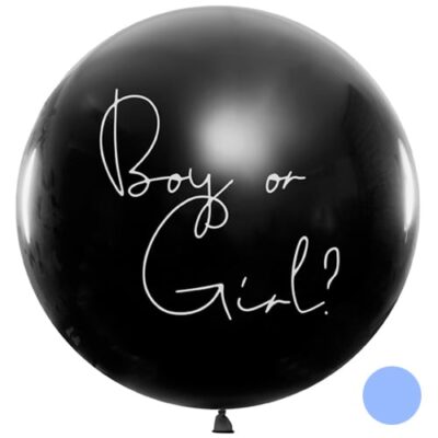 Balon z helem: Boy, 100 cm Balony na Narodziny Szalony.pl - Sklep imprezowy