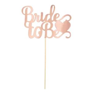 Topper – Bride to be, 21×14 cm Szalony.pl