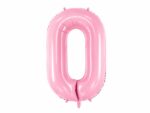 Balon bez helu: Cyfra 3 – 86cm, różowa – Prezent na 30 urodziny – Szalony.pl