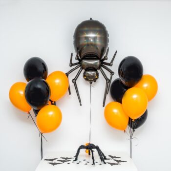 Bukiet balonowy: DARK SPIDER, napełniony helem – Balony z helem (Trójmiasto) – Szalony.pl