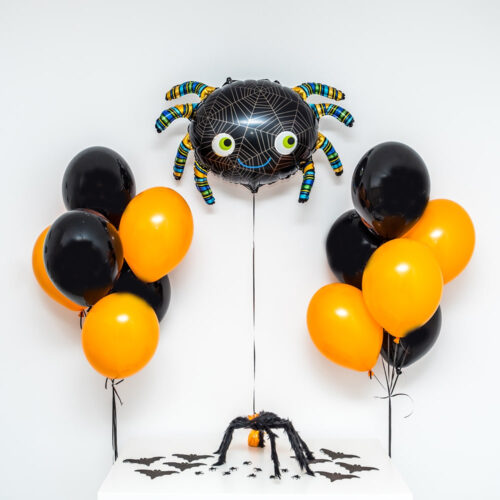 Bukiet balonowy: HAPPY SPIDER, napełniony helem. Szalony.pl - Sklep imprezowy.