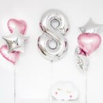 Bukiet balonowy: BIRTHDAY GIRL, napełniony helem Bukiet balonowy: BIRTHDAY GIRL, napełniony helem