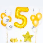 Bukiet balonowy: HAPPY KIDS, napełniony helem. Szalony.pl - Sklep imprezowy.