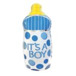 Balon bez helu: Butelka, It’s a boy, 44×82 cm – Balony bez helu – Szalony.pl
