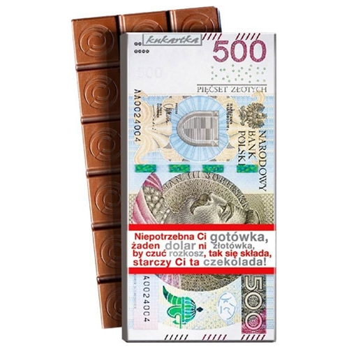 Czekolada – 500 złotych Nowości Szalony.pl - Sklep imprezowy 2
