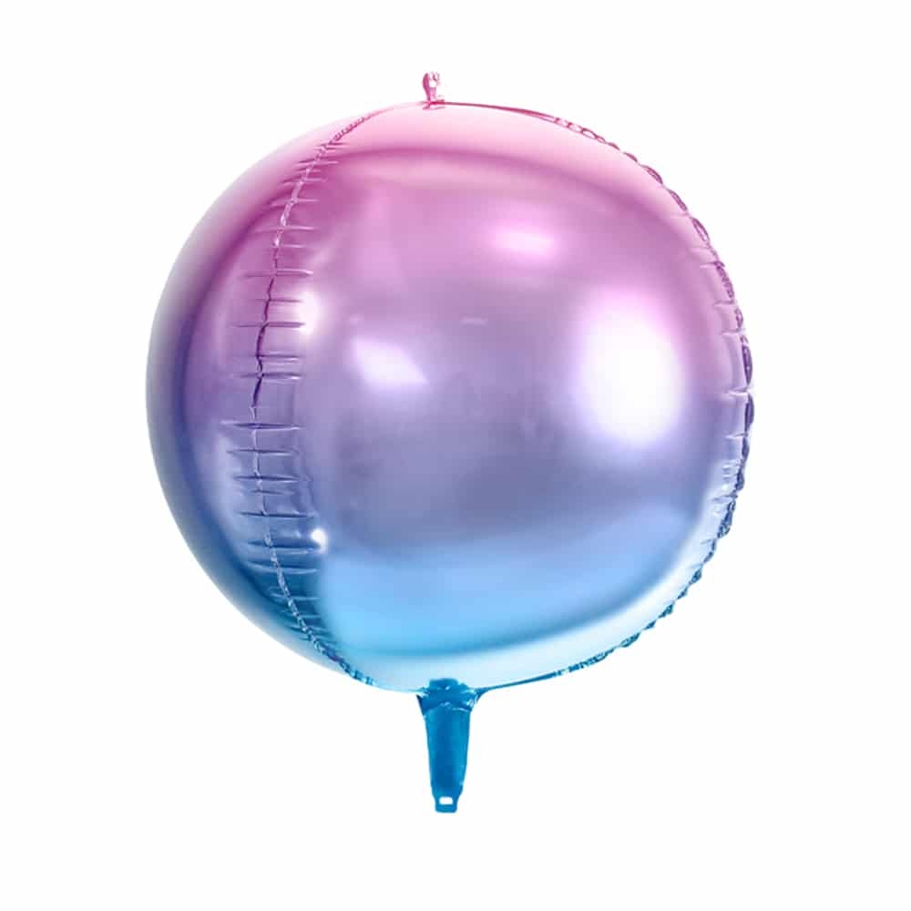 Balon z helem: Kula Ombre, fiolet-niebieski, 18″ Balony z helem Sprawdź naszą ofertę. Sklep imprezowy Szalony.pl. 4