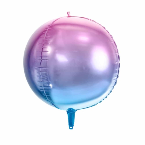 Balon z helem: Kula Ombre, fiolet-niebieski, 18″ Balony z helem Sprawdź naszą ofertę. Sklep imprezowy Szalony.pl. 3