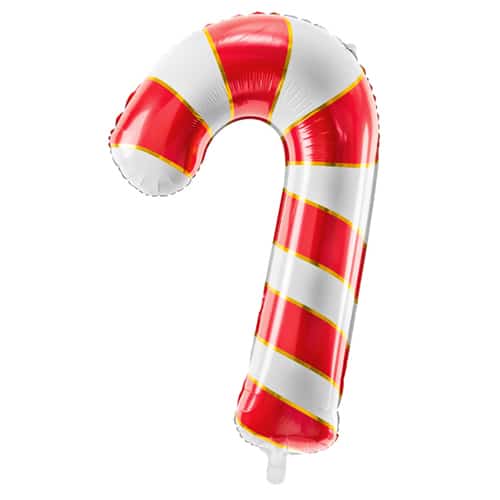 Balon z helem: Cukrowa laska, czerwona,19.5×32″ Balony z helem Sprawdź naszą ofertę. Sklep imprezowy Szalony.pl. 2