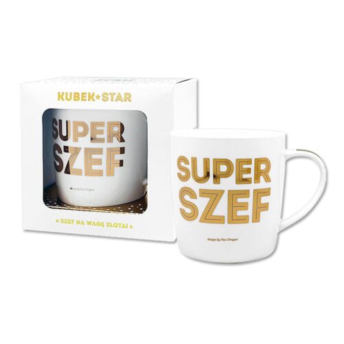 Kubek STAR - Super szef! 330ml