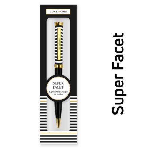 Długopis - Super facet, gold