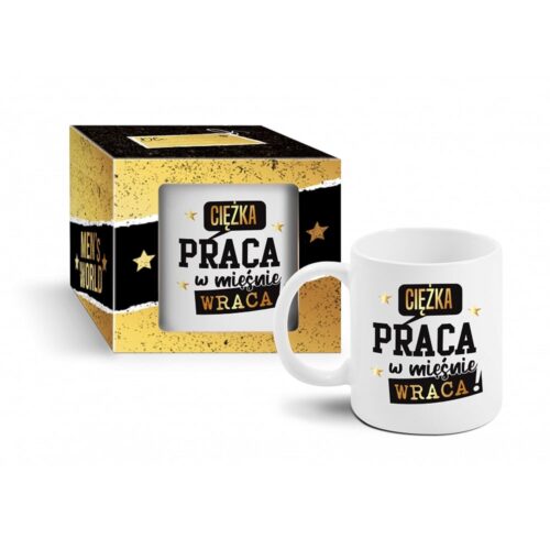 Kubek Boss - Cięzka praca w mięśnie wraca!