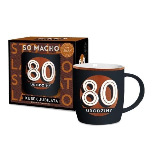 Kubek So Macho! - 80 urodziny