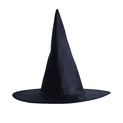 Kapelusz czarownicy – czarny Dekoracje na Halloween Szalony.pl - Sklep imprezowy