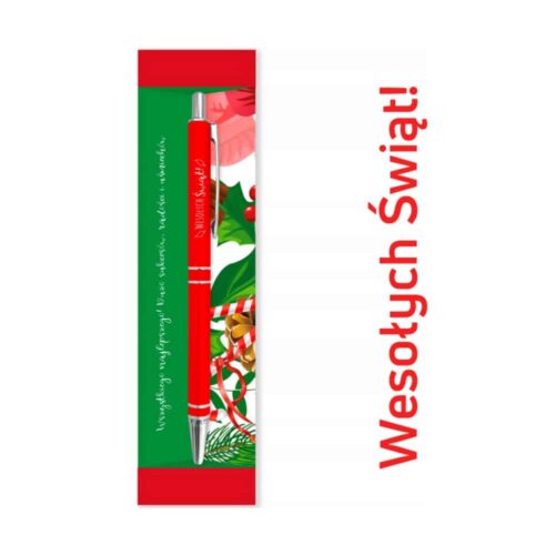 Długopis - Wesołych Świąt!, Flora